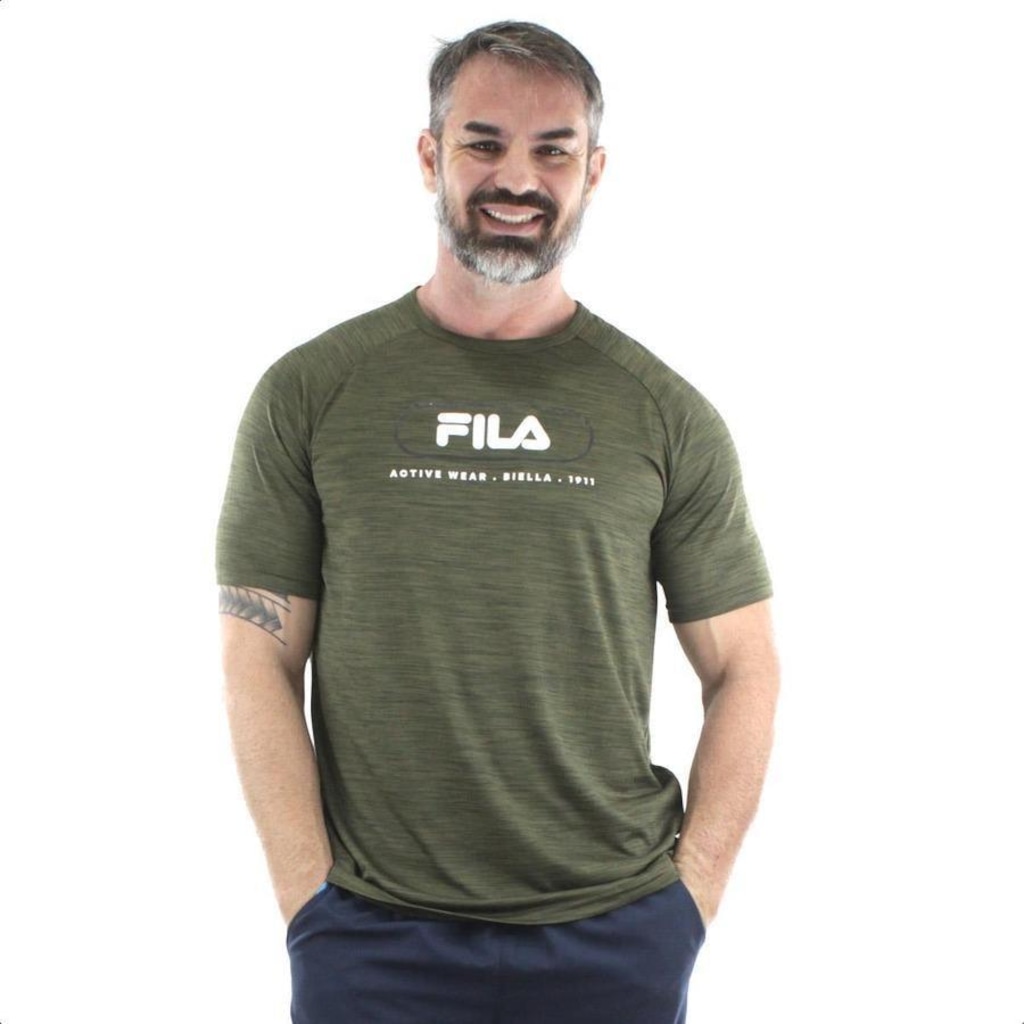 Camiseta Fila Sport Melange - Masculina