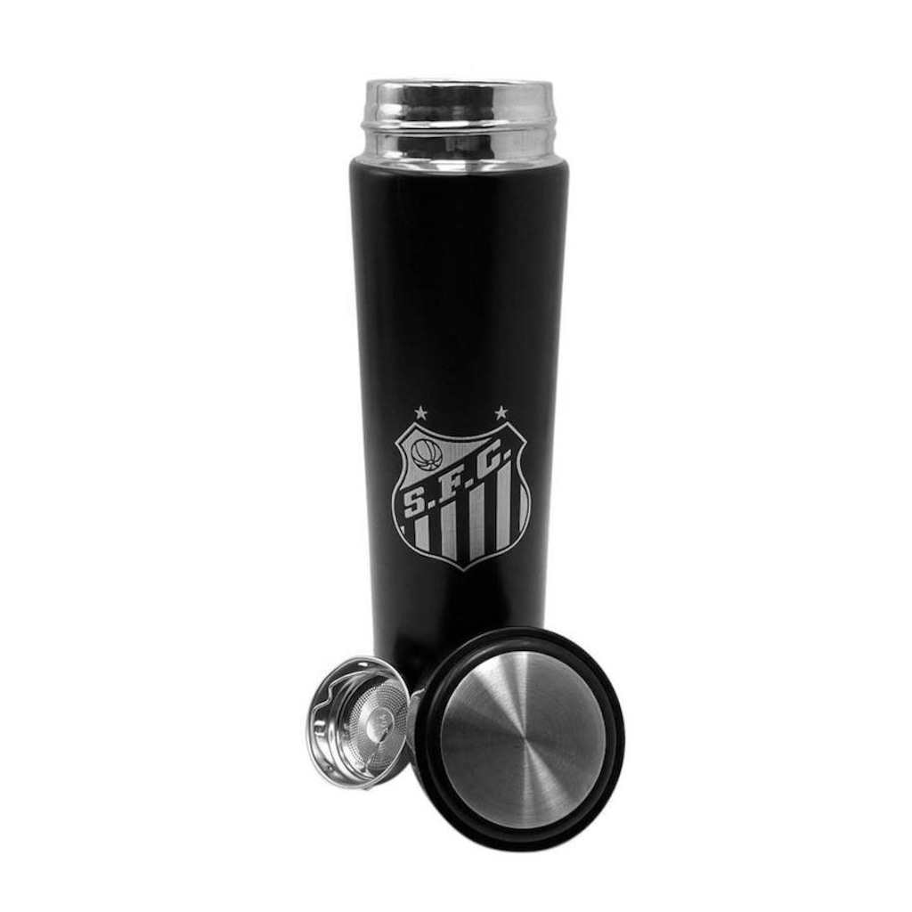 Imagem 2 do produto Garrafa Térmica do Santos Cebola Brindes com Infusor - 450ml