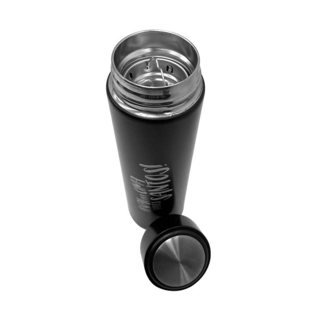 Imagem 4 do produto Garrafa Térmica do Santos Cebola Brindes com Infusor - 450ml