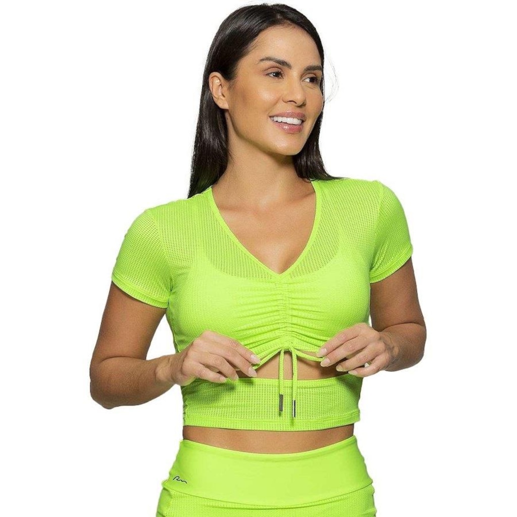 Imagem 3 do produto Blusa Cropped Run More Play Time - Feminina
