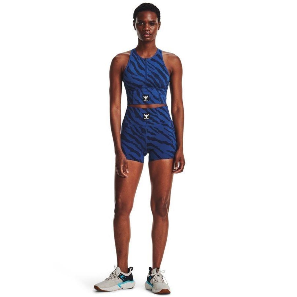 Imagem 2 do produto Camiseta Regata Under Armour Project Rock Meridian Thank - Feminina