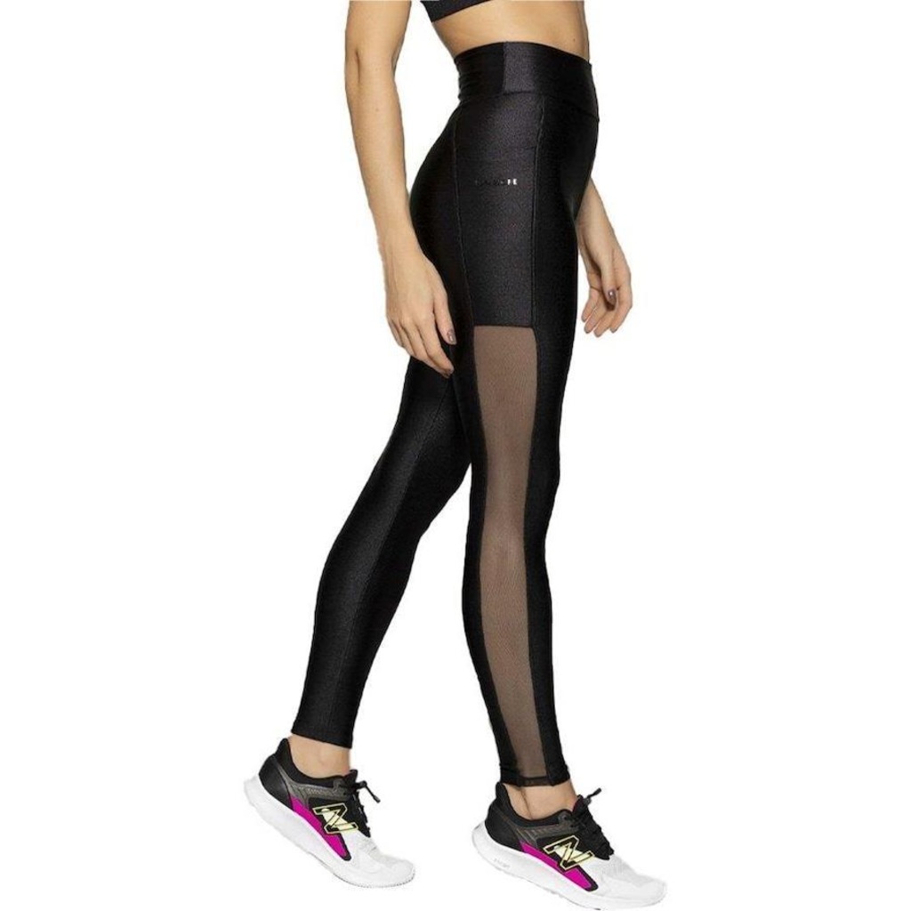 Imagem 3 do produto Calça Legging Run More Shine Tule - Feminina