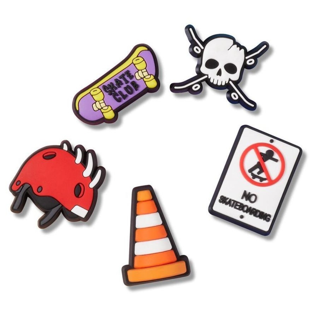 Jibbitz Skateboard Is Life - 5 Unidades - Unissex