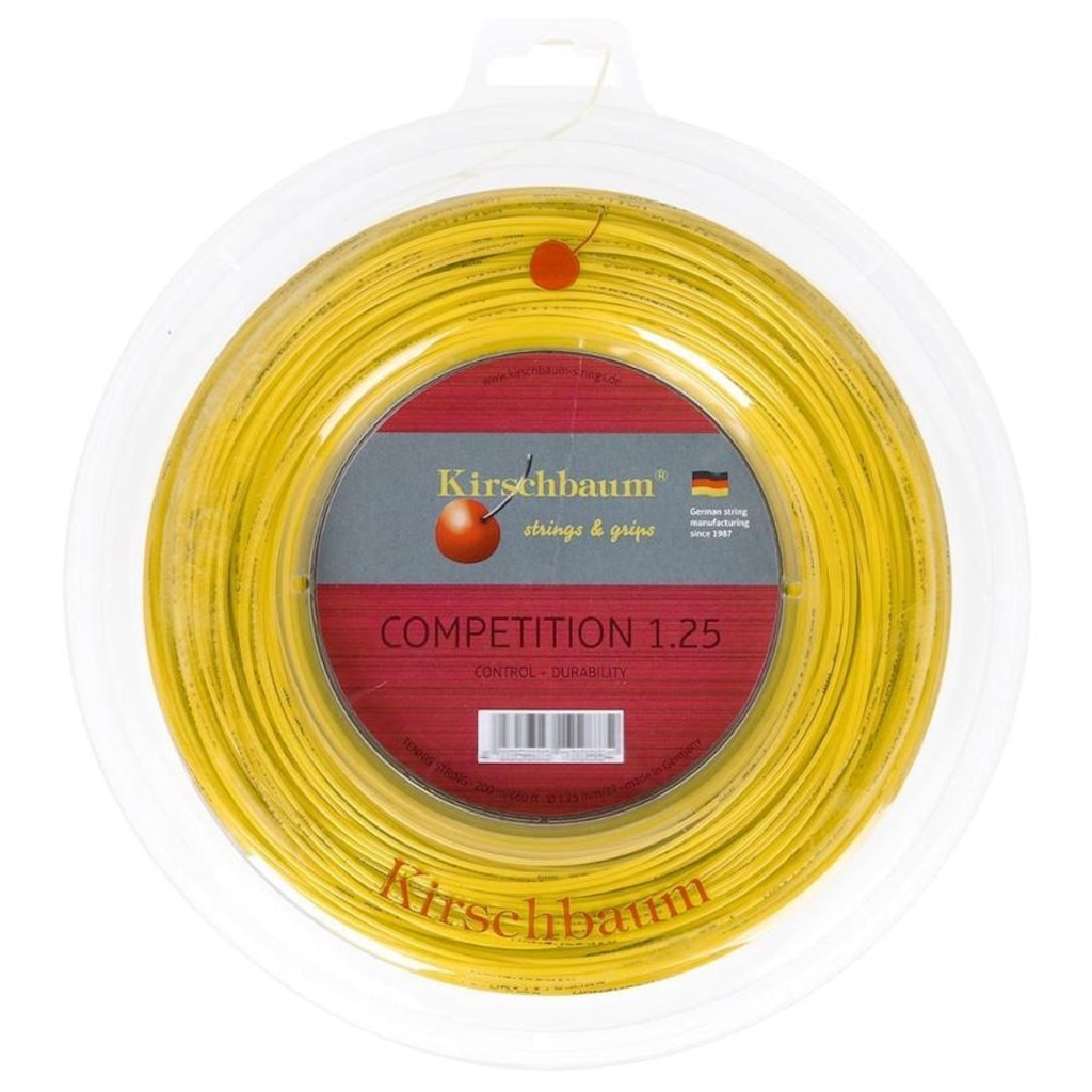 Corda para Raquete de Tênis Kirschbaum Competition 17L 1.25Mm Rolo com 200 Metros