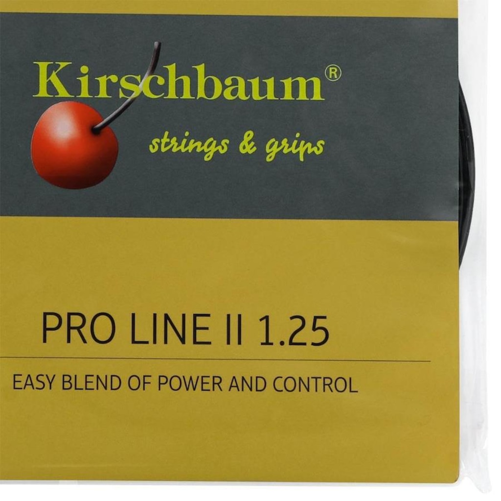 Imagem 2 do produto Corda para Raquete de Tênis Kirschbaum Pro Line 2 17L 1.25mm Set Individual
