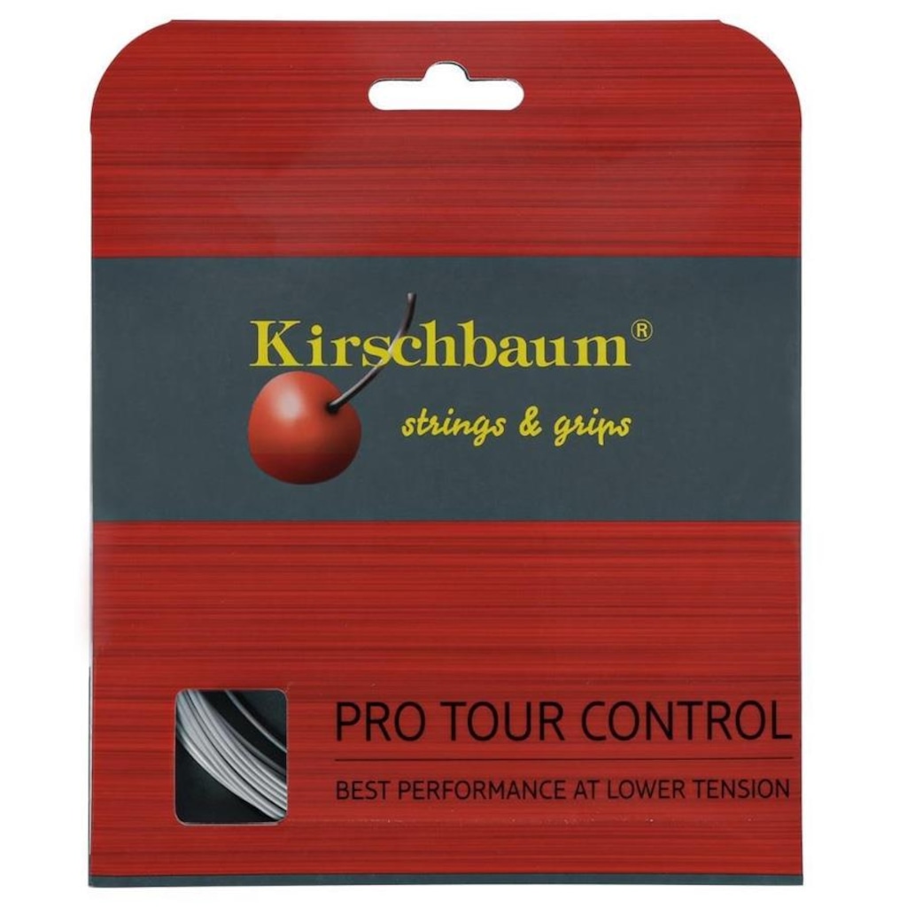 Corda para Raquete de Tênis Kirschbaum Pro Tour Control 17L 1.23mm Set Individual