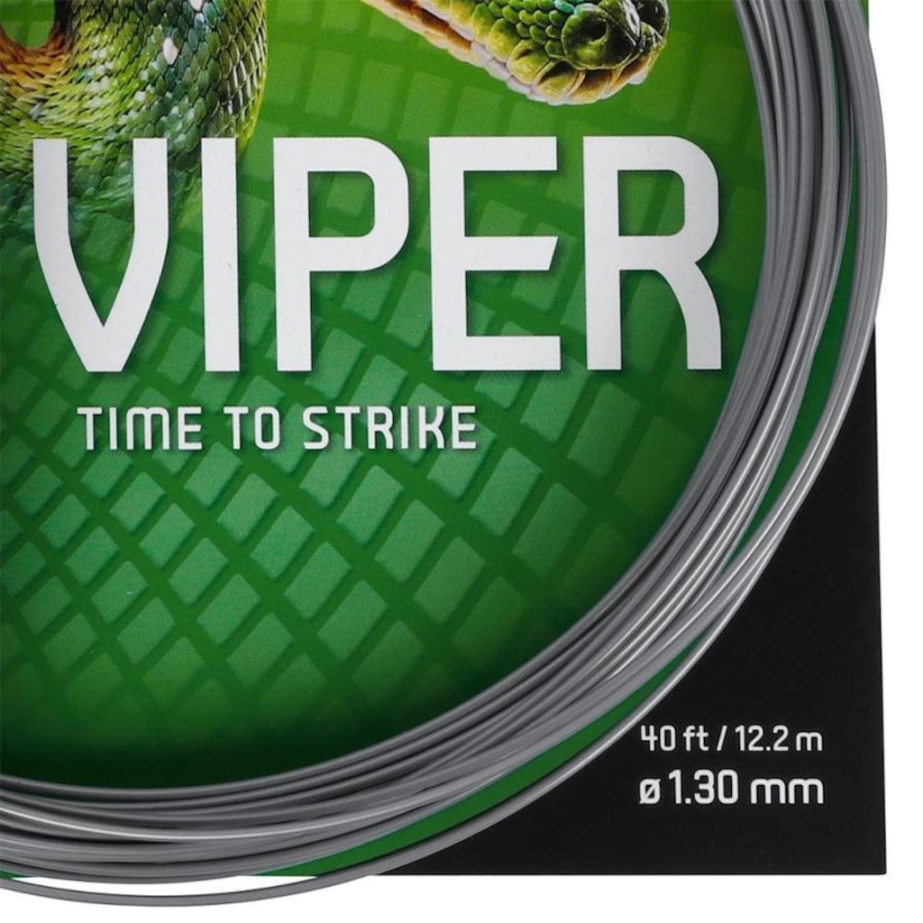 Imagem 2 do produto Corda para Raquete de Tênis Polyfibre Viper 16L 1.30mm Set Individual