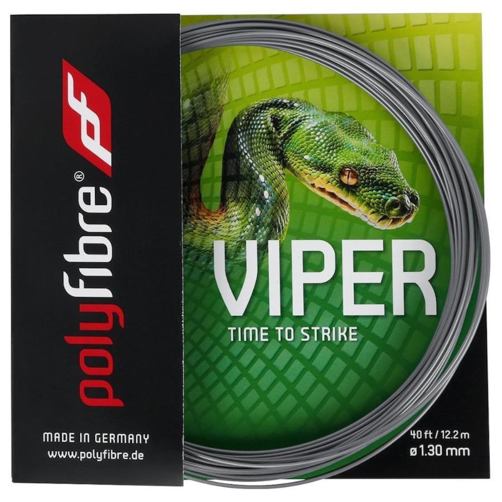 Corda para Raquete de Tênis Polyfibre Viper 16L 1.30mm Set Individual