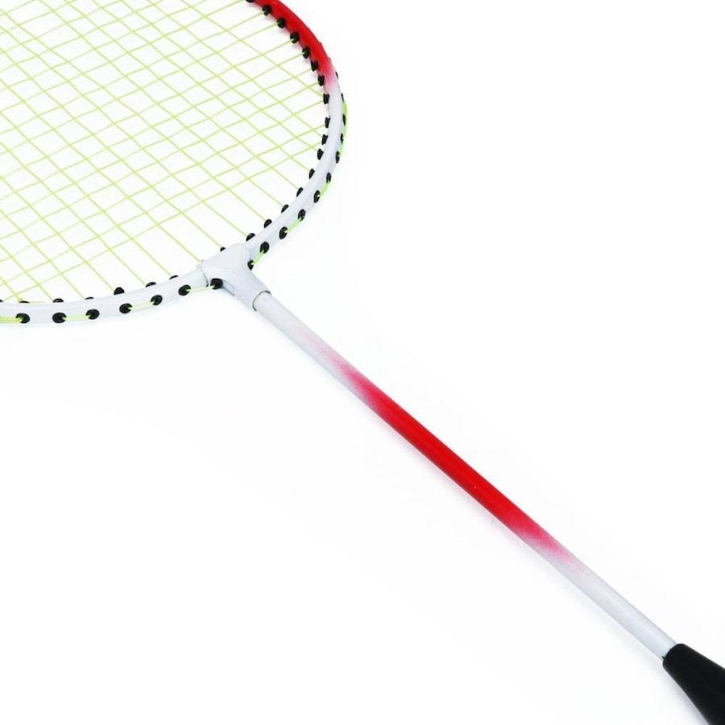Imagem 3 do produto Kit de Badminton Hyper Júnior Lazer: 2 Raquetes + 2 Petecas - Infantil