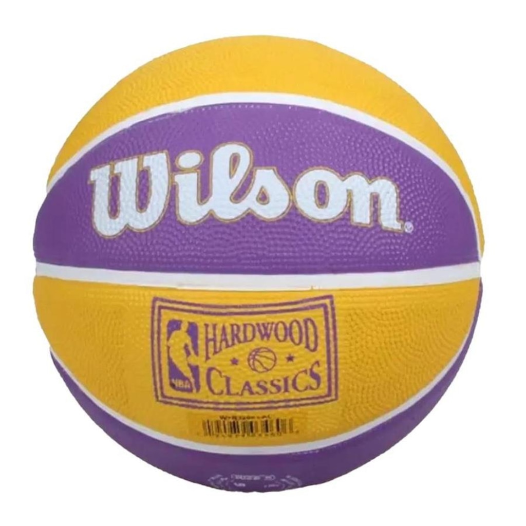 Imagem 2 do produto Bola de Basquete Wilson Los Angeles Lakers Team Retro Mini
