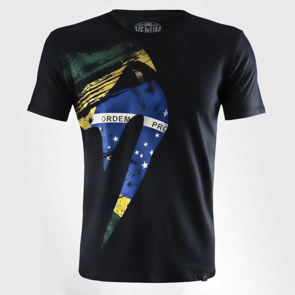 Camisa Venum Giant Brazilian Flags - Masculina