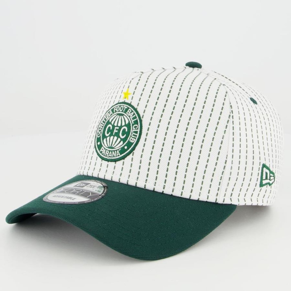 Boné Aba Curva New Era Coritiba Listras 940 - Snapback - Adulto