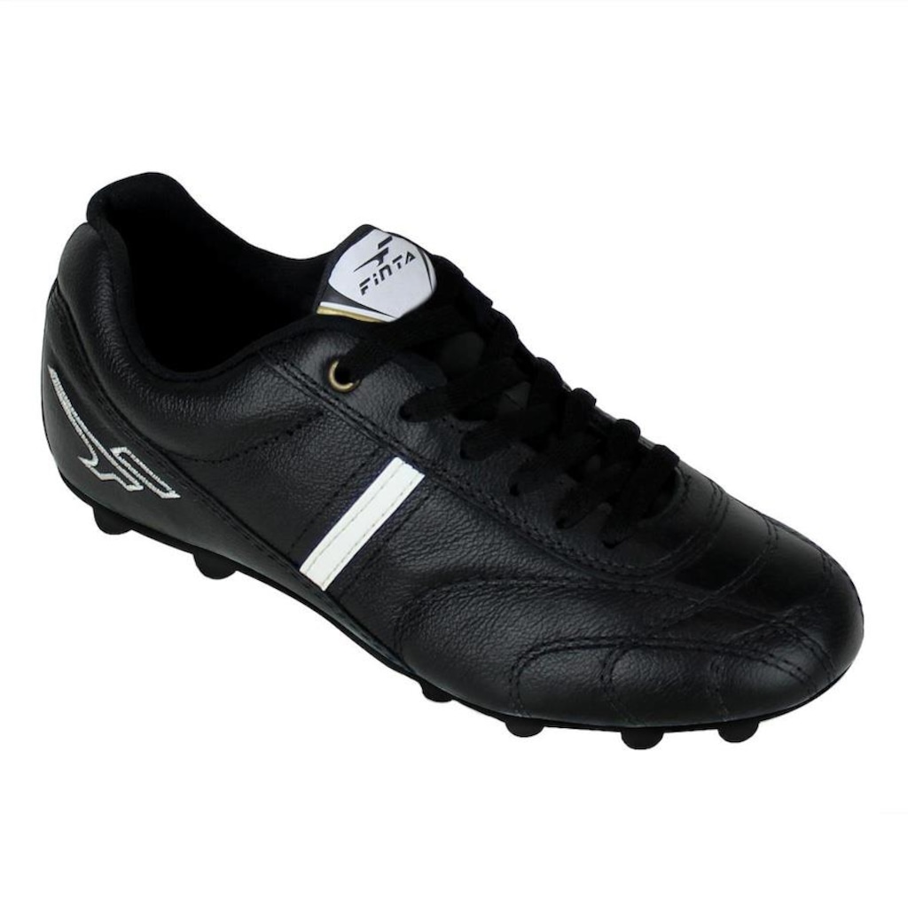 Imagem 5 do produto Chuteira de Campo Finta Pro Magna Couro Natural - Masculina