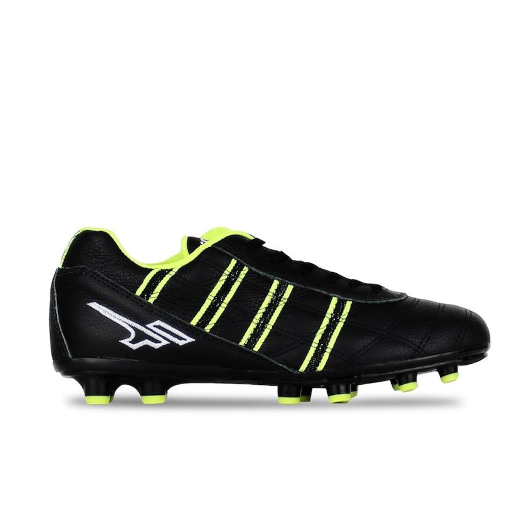 Chuteira de Campo Finta Fibra Couro Natural - Masculina