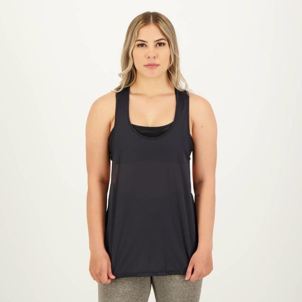 Camiseta Regata Selene Cavada - Feminina