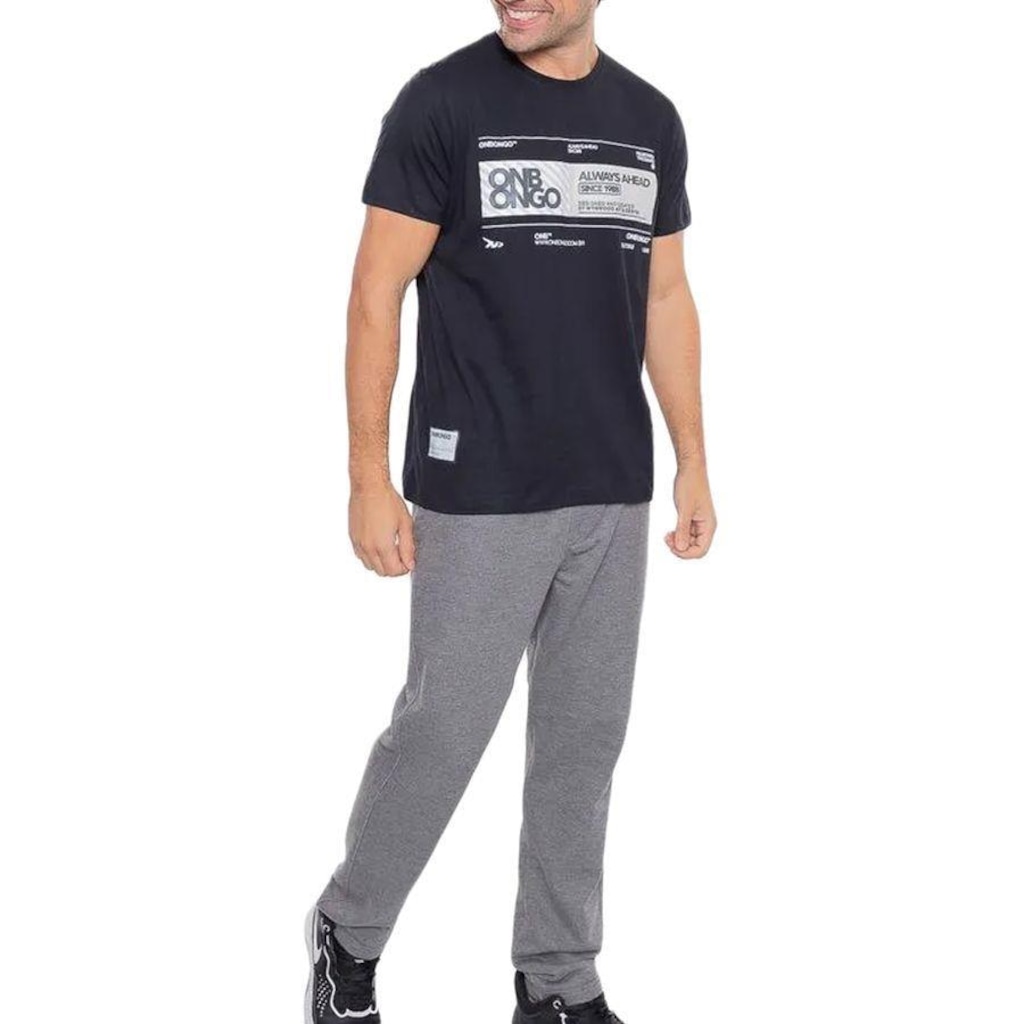 Imagem 2 do produto Camiseta Onbongo Estampada - Masculina