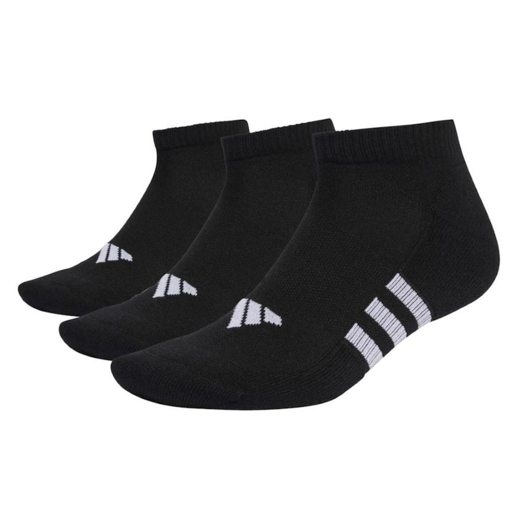 Kit de Meia Cano Baixo Adidas Cush Adulto - Foto 1