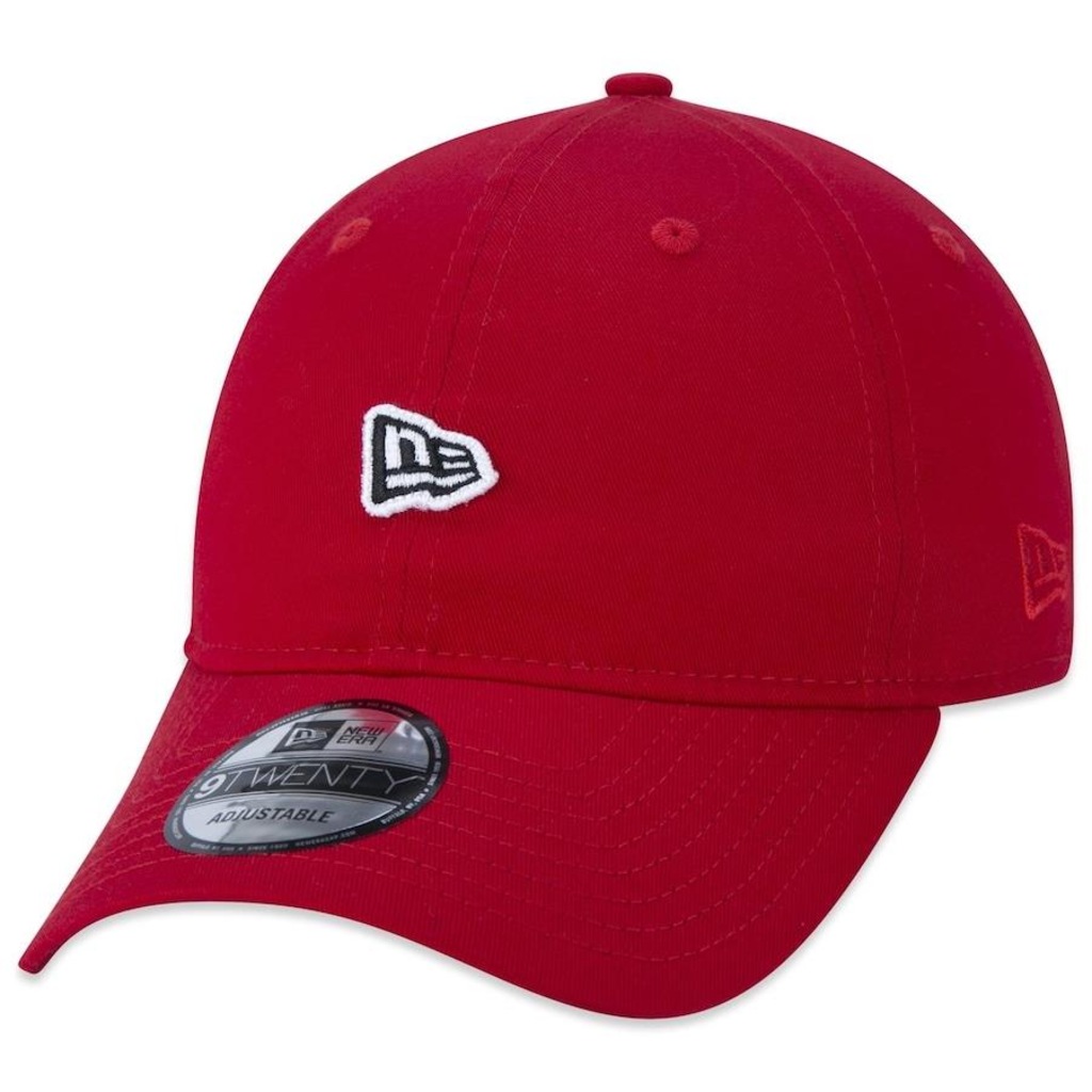Boné Aba Curva New Era 9Twenty Flag Core - Strapback - Adulto - Foto 1