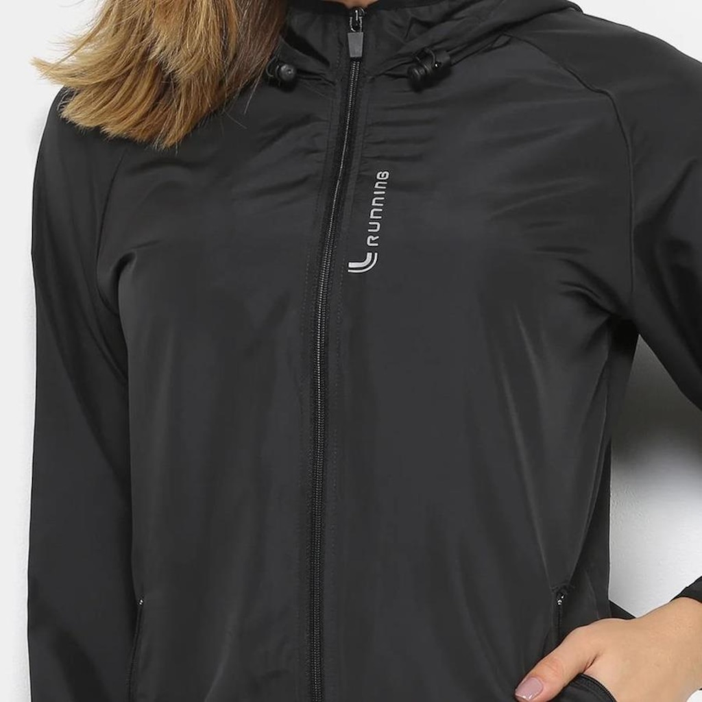 Imagem 3 do produto Jaqueta com Capuz Lupo Windbreak Quebra Vento - Feminina