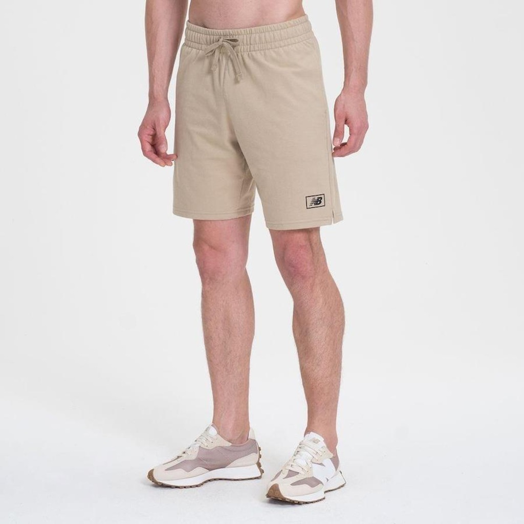 Bermuda New Balance Essentials - Masculina - Foto 1
