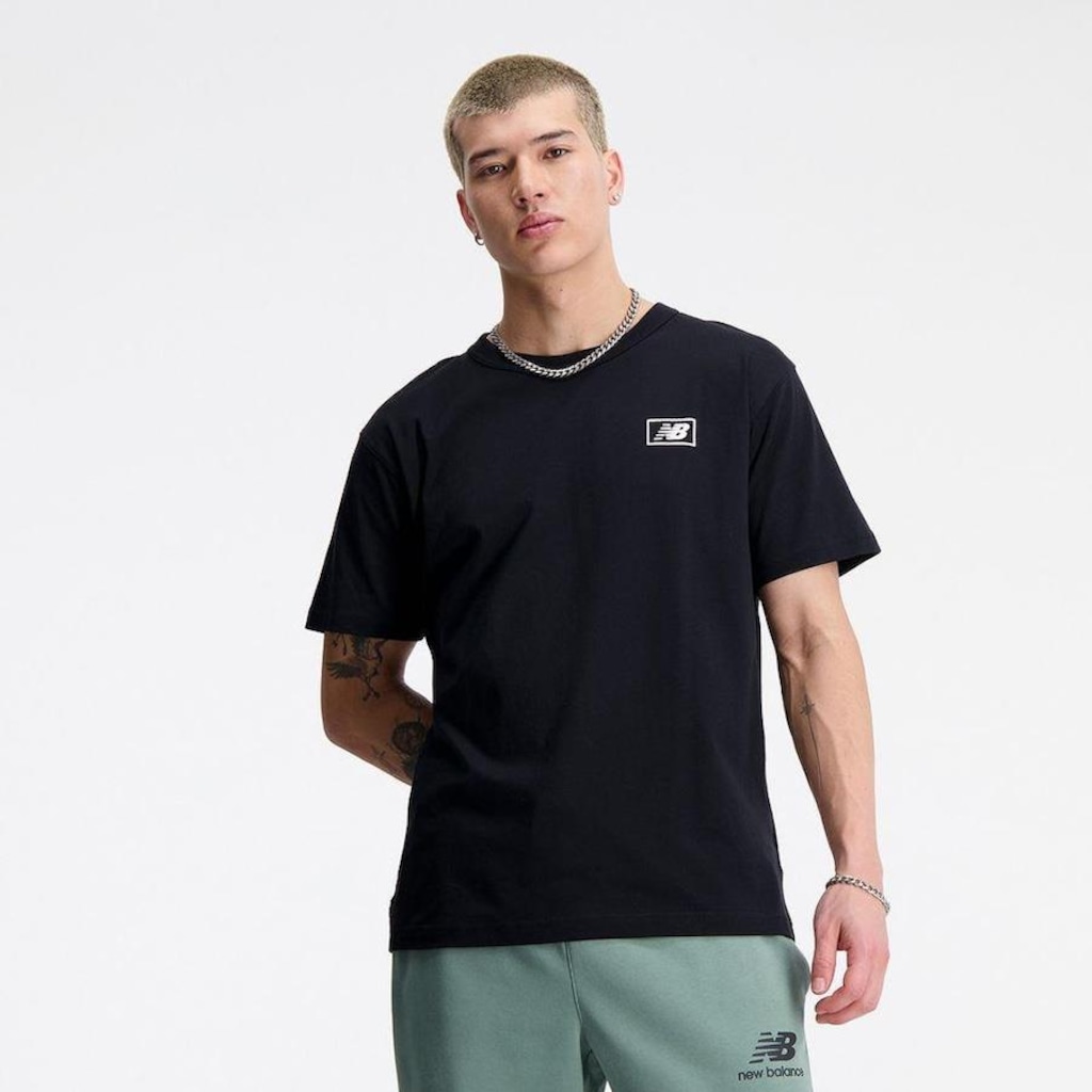 Camiseta New Balance Essentials Print - Masculina
