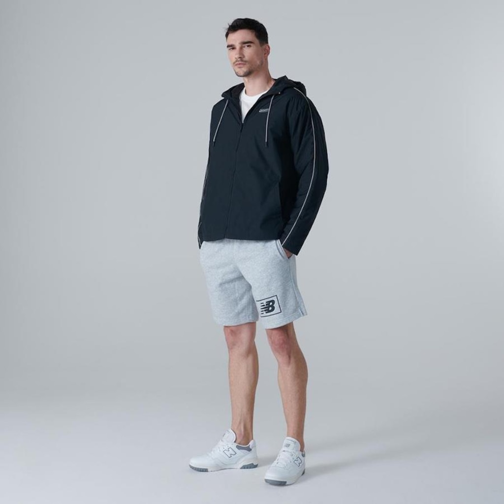 Imagem 4 do produto Jaqueta com Capuz New Balance Essentials Padded - Masculina