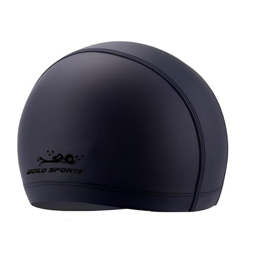 Imagem 3 do produto Kit Máscara de Natação Gold Sports Silicone Confort Hd - Touca Pu e Protetor Nasal e Ouvido - Adulto