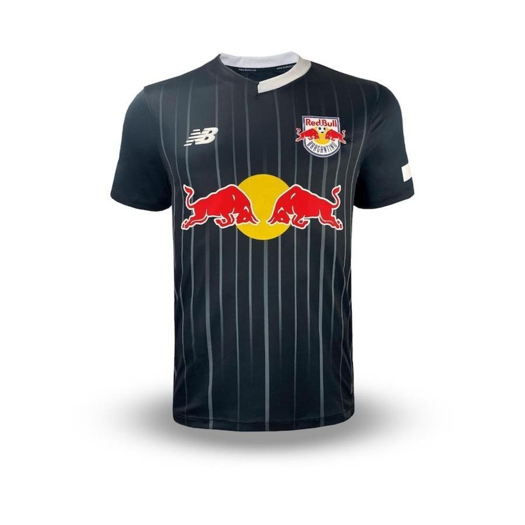 Camisa Red Bull Bragantino 02 23/24 Oficial New Balance - Masculina - Foto 1