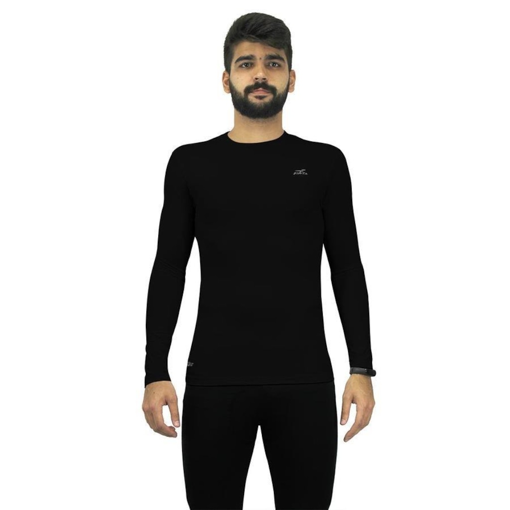 Imagem 3 do produto Camisa Térmica e Compressão Finta Manga Longa Uv 50 - Masculina