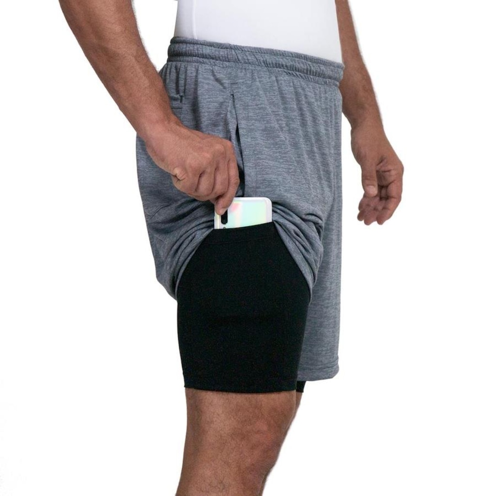 Imagem 3 do produto Shorts Finta Supino com Forro - Masculino