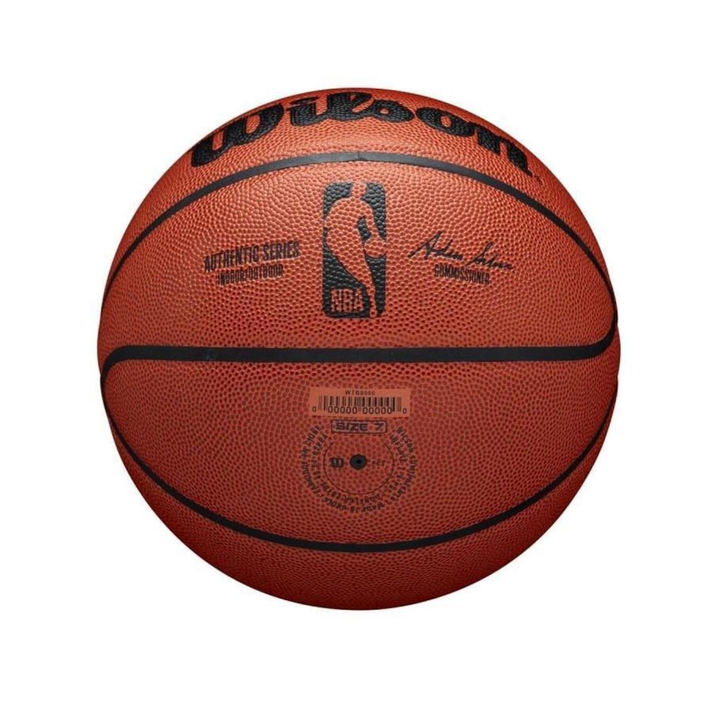Imagem 5 do produto Bola de Basquete Wilson Nba Authentic Indoor/Outdoor #6