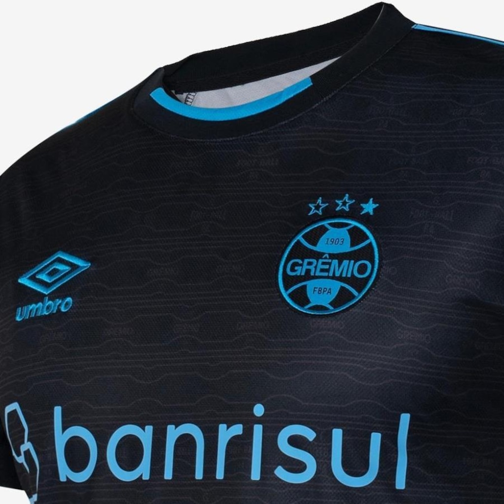 Imagem 4 do produto Camisa do Grêmio Of.3 2023 Classic N9 Umbro - Masculina
