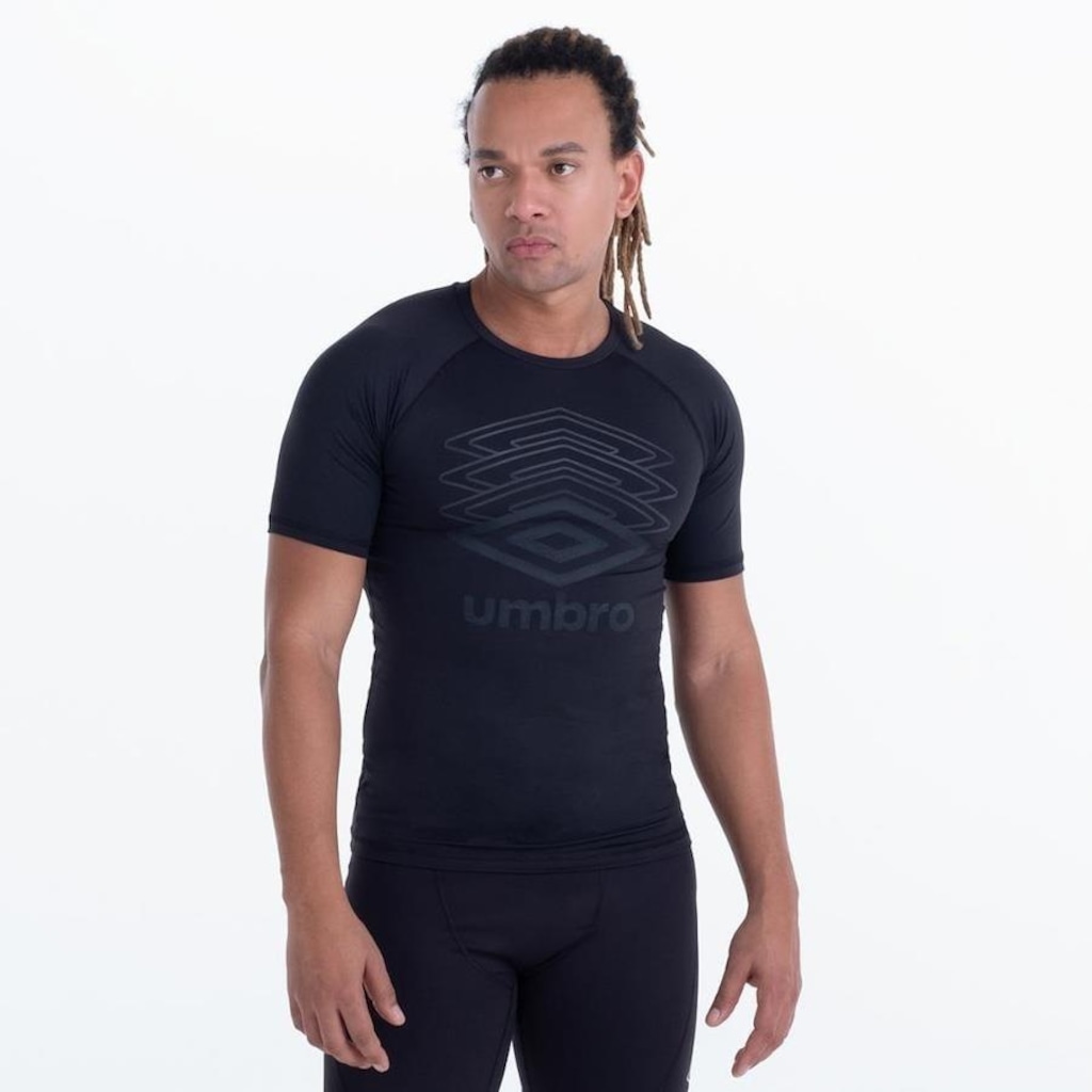 Camisa Térmica Umbro Diamond Shadow - Masculina