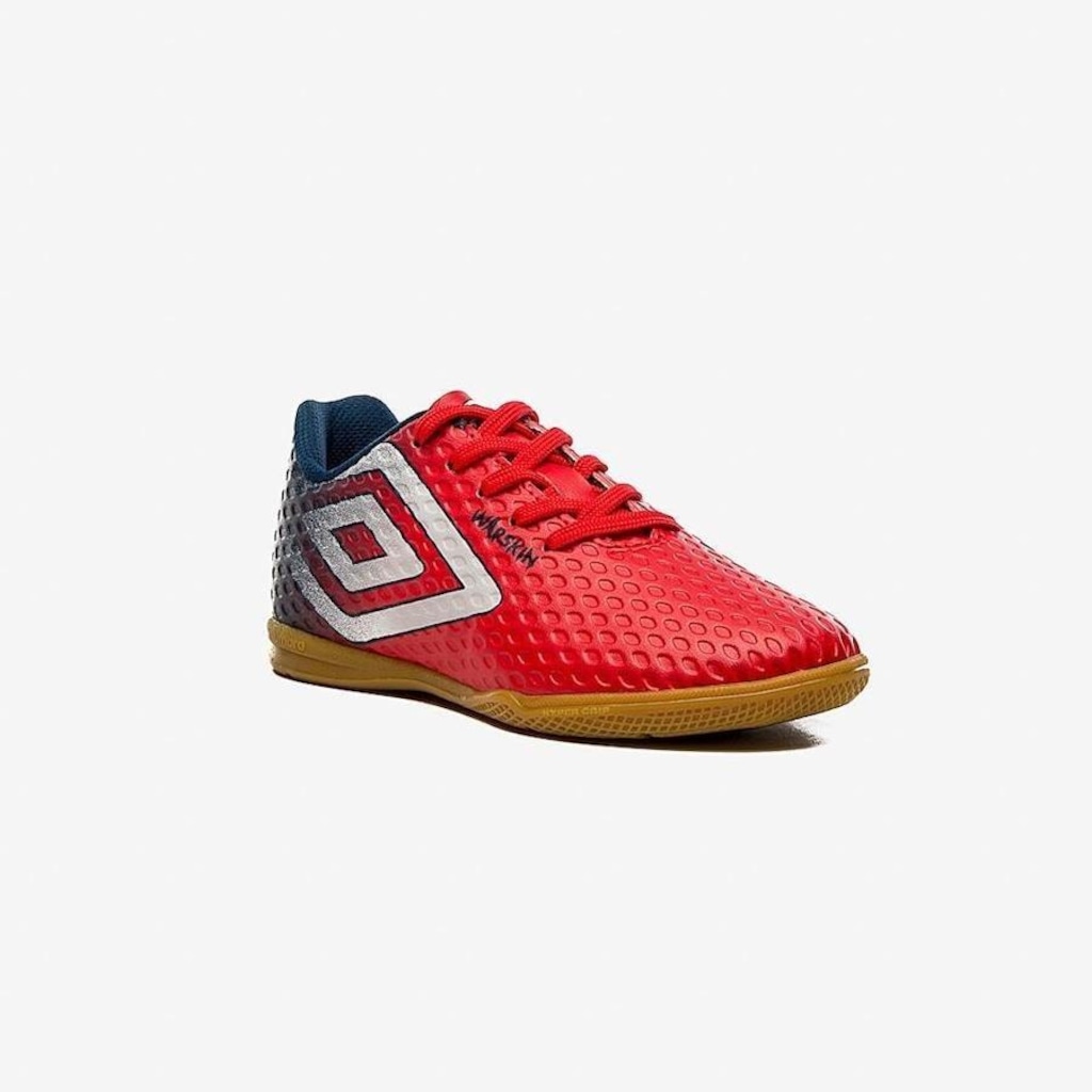 Chuteira Futsal Umbro Warskin Jr - Infantil - Foto 3