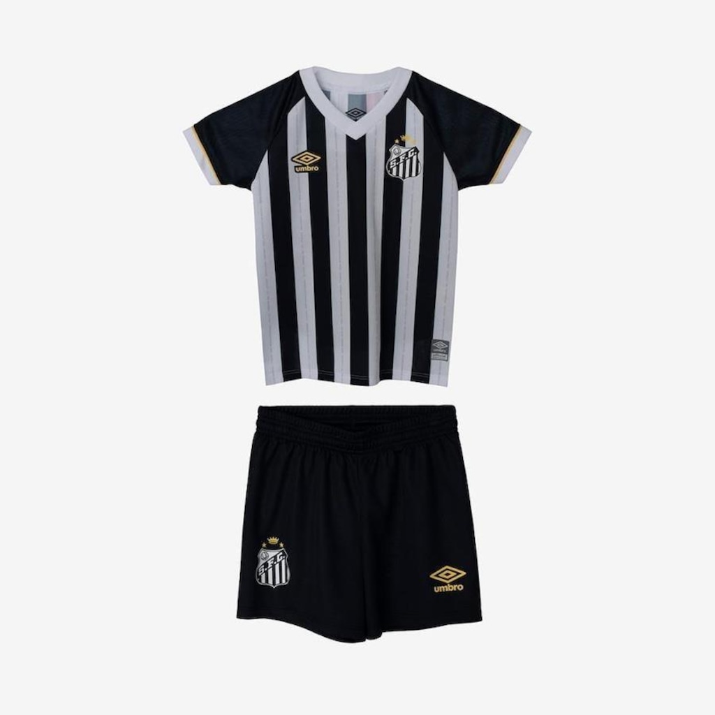 Uniforme do Santos II 2023 Umbro Oficial - Infantil