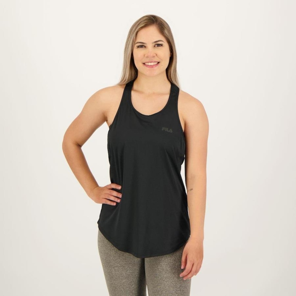 Camiseta Regata Fila Basic Sports Polygin - Feminina