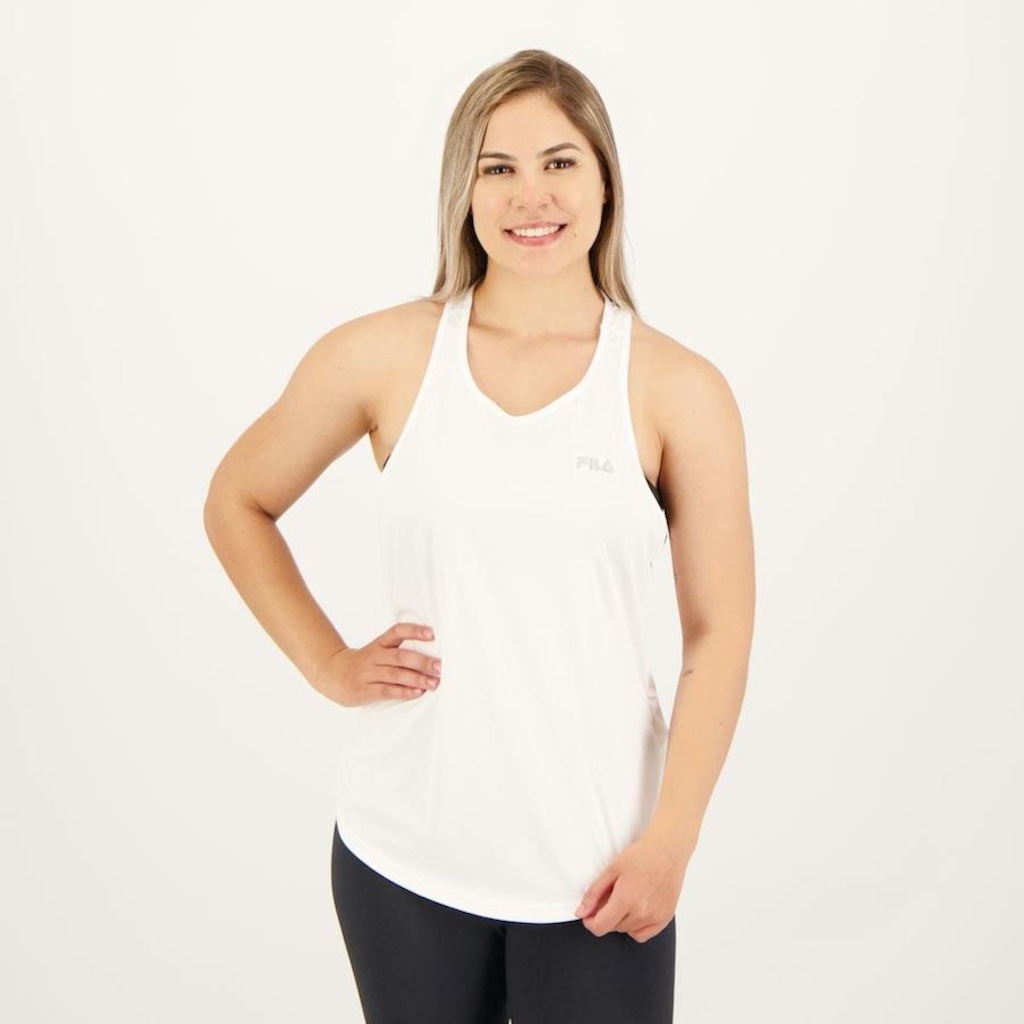 Camiseta Regata Fila Basic Sports Polygin - Feminina