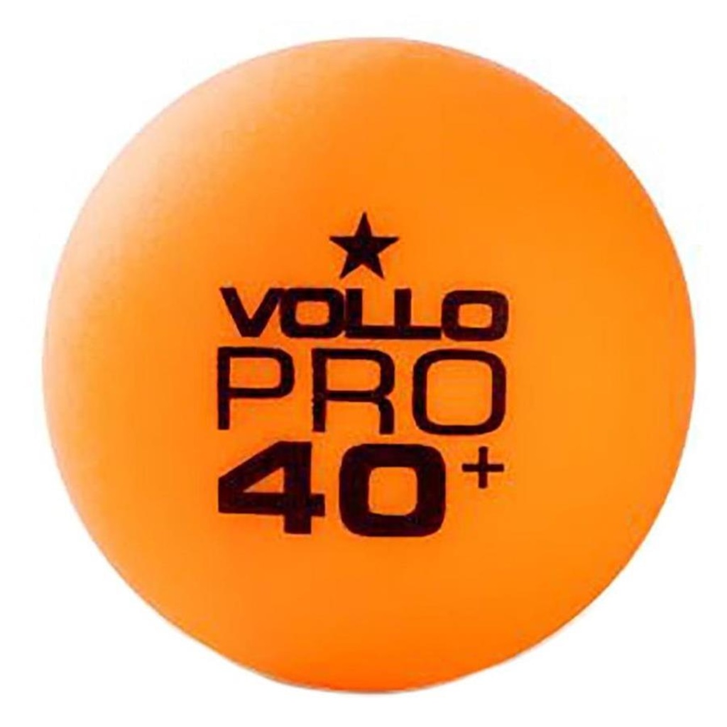 Bola de Tênis de Mesa Vollo 1 Estrela Pro 40+
