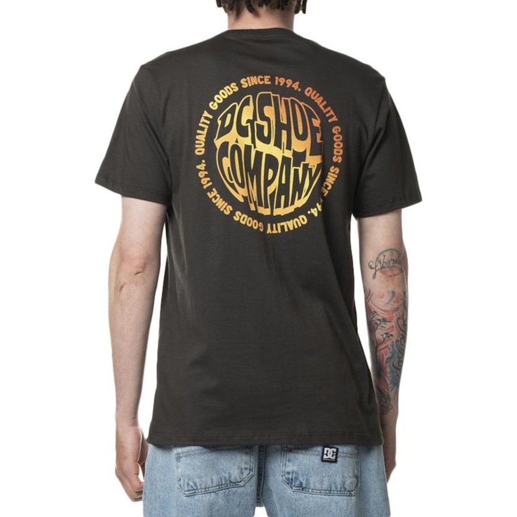 Imagem 2 do produto Camiseta Dc Shoes Warped Circle Sm24 - Masculina