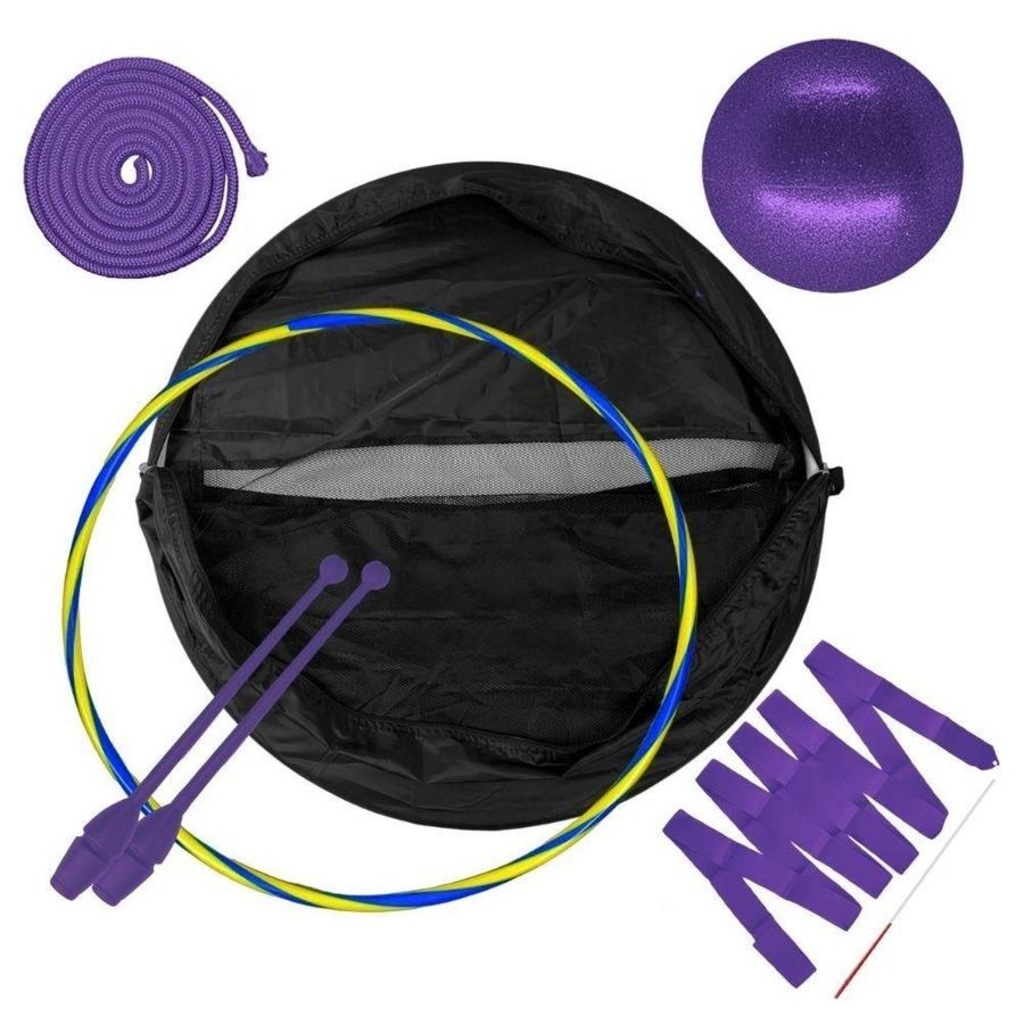 Kit Completo de Ginástica Rítmica Pista e Campo - Infantil - Foto 1
