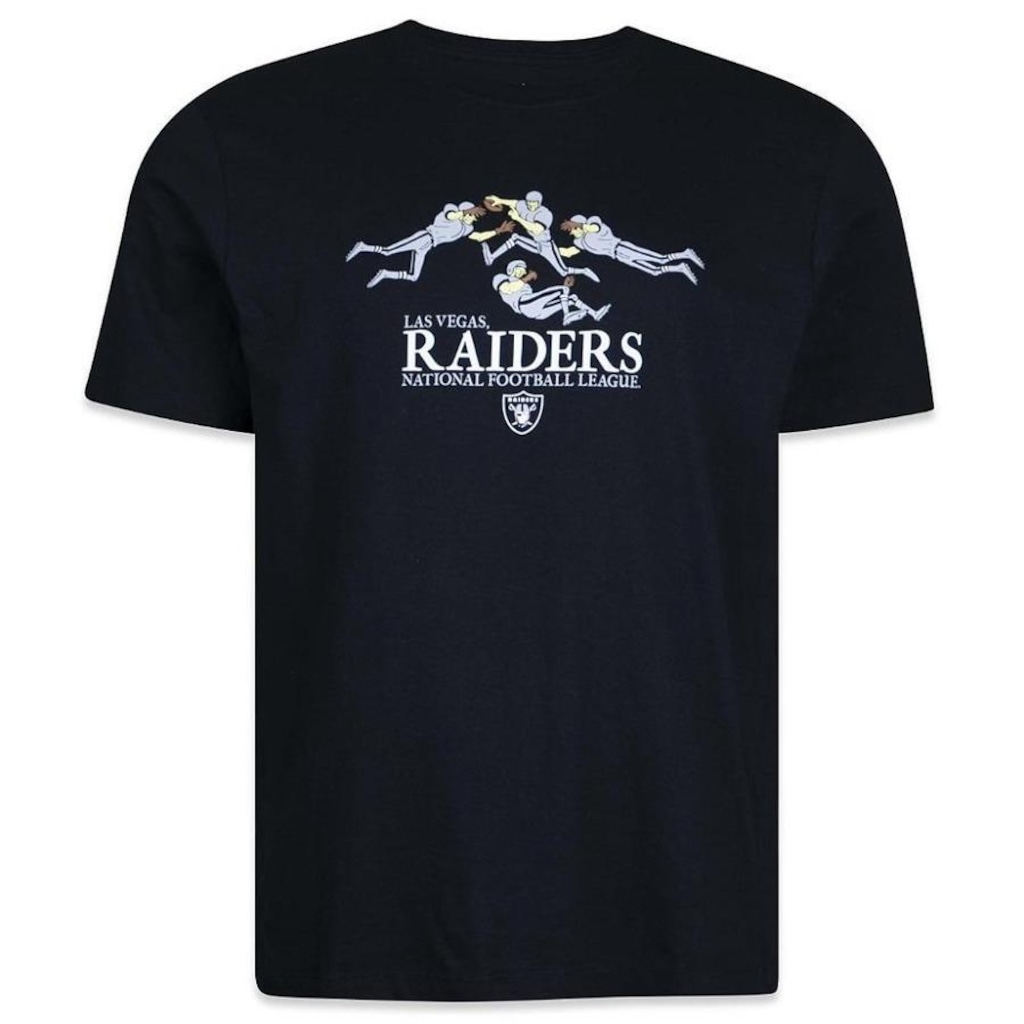 Camiseta New Era NFL Las Vegas Raiders Freestyle - Masculina
