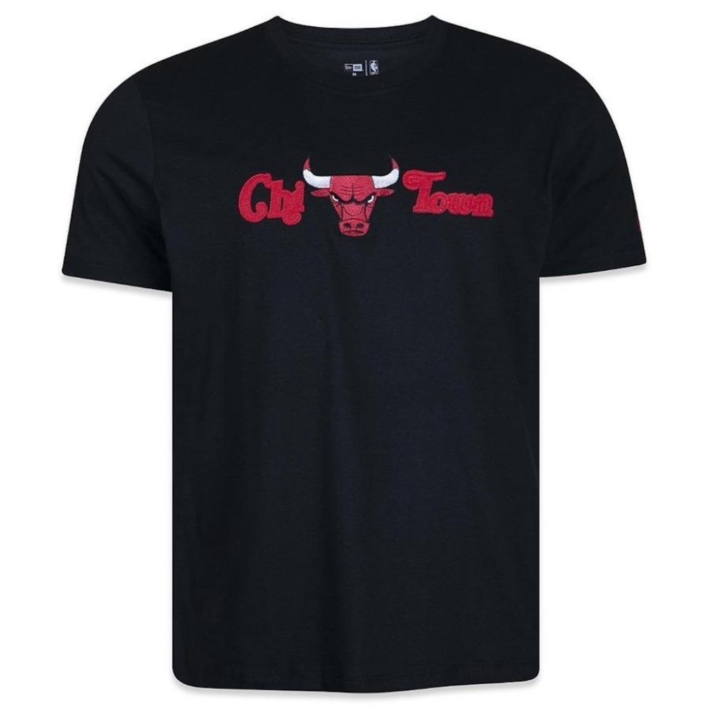 Camiseta New Era Core Chicago Bulls Nba - Masculina