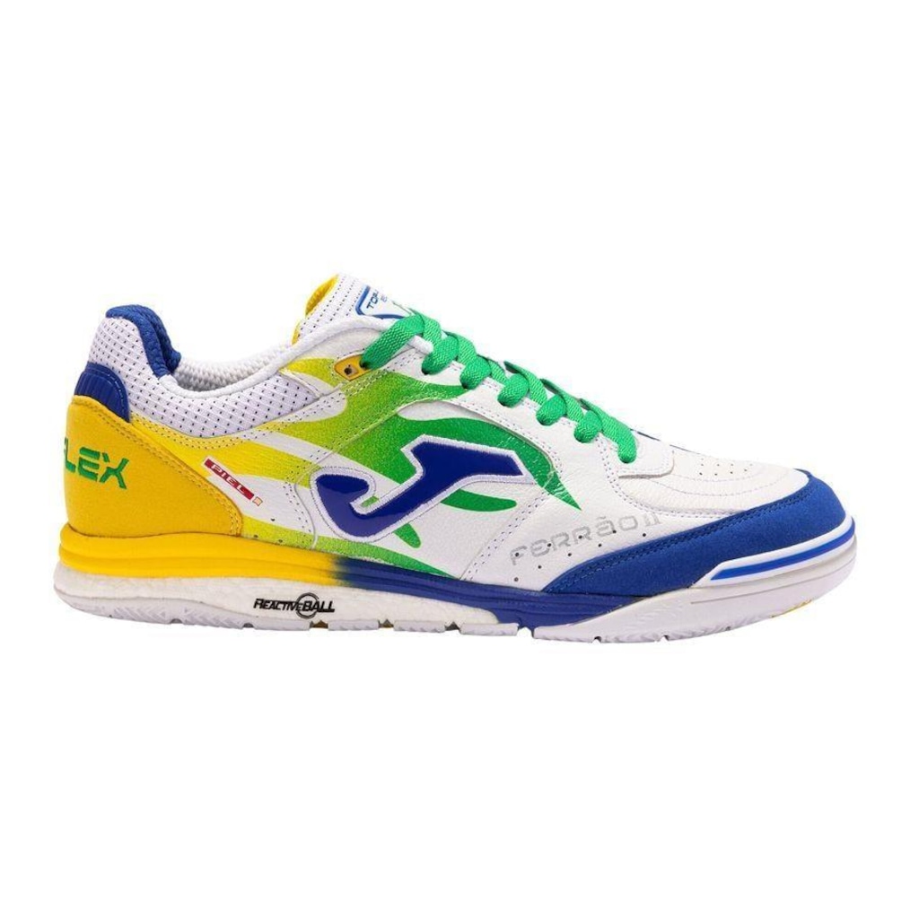 Chuteira Futsal Joma Top Flex Rebound Ferrão - Adulto - Foto 1