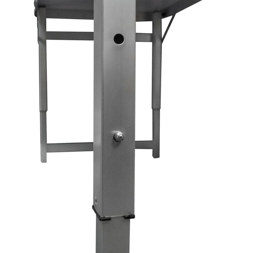 Imagem 4 do produto Mesa Dobrável Pelegrin Pel-0210B em Metal Vira Maleta