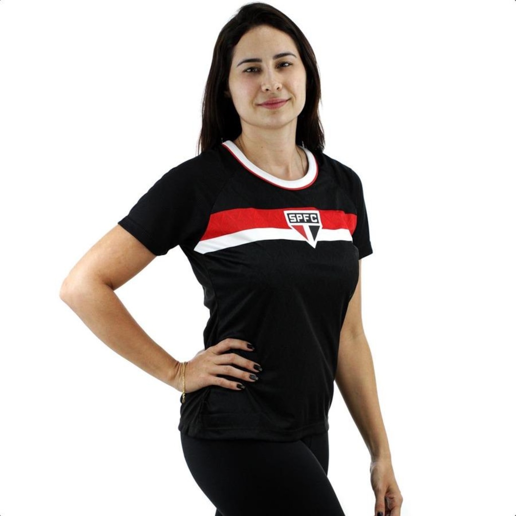 Camisa do São Paulo Pristine Braziline - Feminina