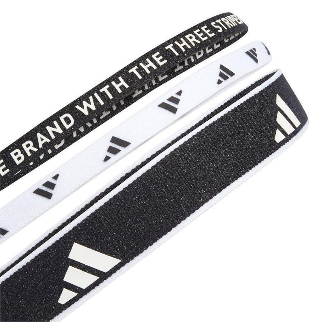 Kit de Faixa de Cabeça adidas - 3 Pares - Adulto