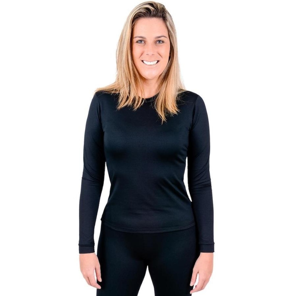 Camiseta Manga Longa Térmica - Feminina