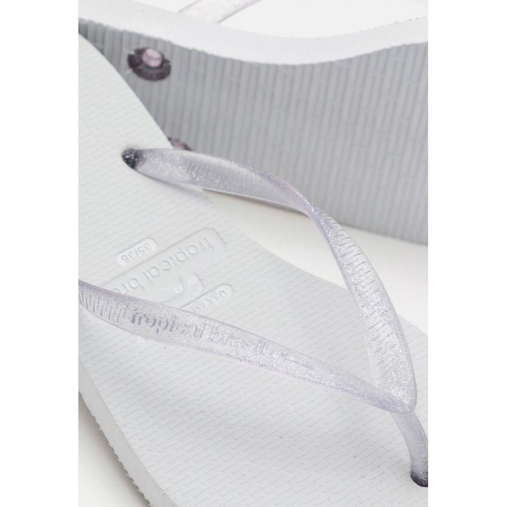 Imagem 4 do produto Chinelo Tropical Brasil Cristal Off com Glitter - Feminino