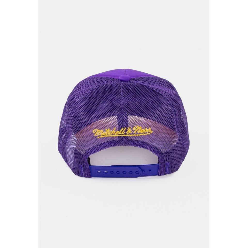 Imagem 2 do produto Boné Aba Reta Mitchell & Ness Los Angeles Lakers - Snapback - Adulto