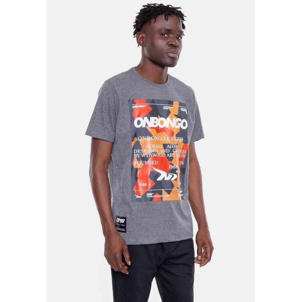 Imagem 4 do produto Camiseta Onbongo Camo - Masculina